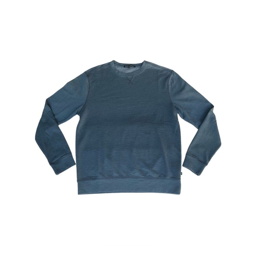 Robert Barakett Blue Crewneck Sweatshirt Pullover Casual Minimalist Modern - Picture 3 of 6